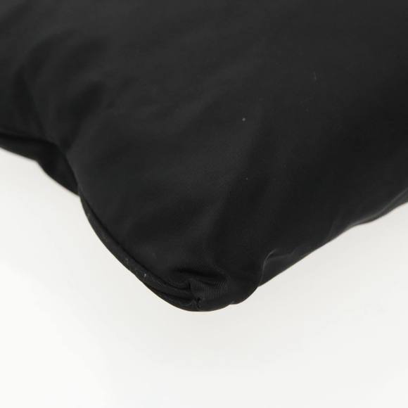 PRADA Shoulder Bag Nylon Black Silver Auth 95371 - Picture 14 of 16